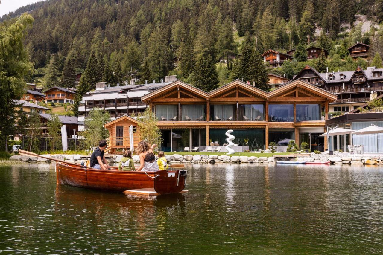 Hotel Au Club Alpin Champex-Lac Exterior foto